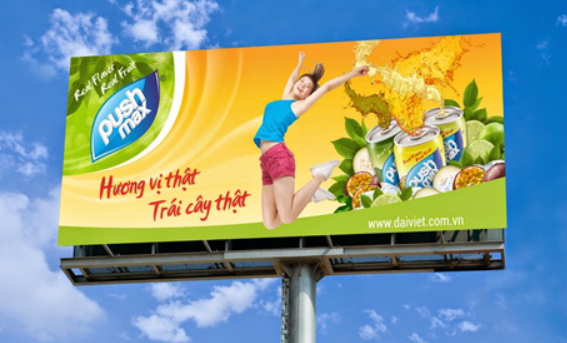 Biển quảng cảo giúp các brand gia tăng mức độ nhận diện thương hiệu