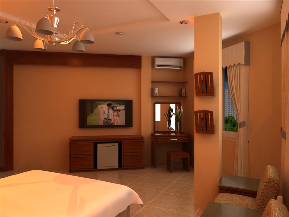 Dự án thiết kế nội thất Khách sạn Trung Dũng