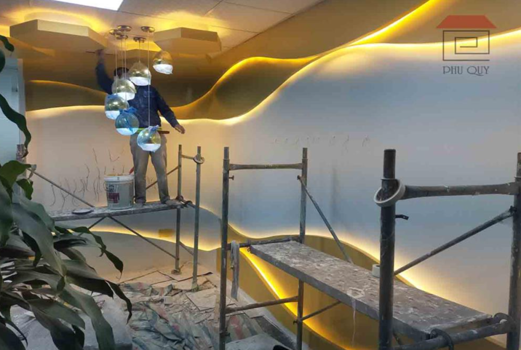 Hình ảnh Nội thất Phú Quý thi công văn phòng 