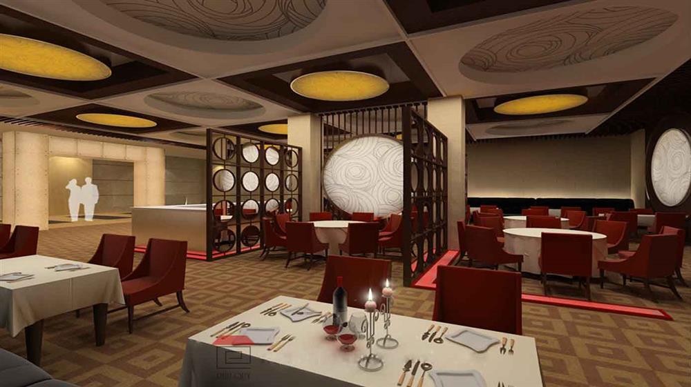 Thiết kế thi công nội thất Nhà hàng Sơn Dương