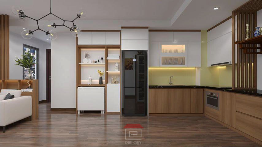 nội thất tổng quan chung cư Ngoại Giao Đoàn