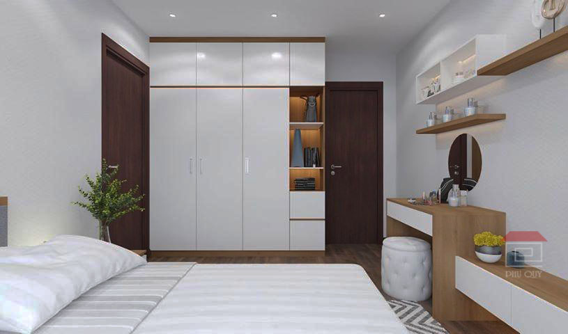 Thiết kế nội thất phòng ngủ lớn