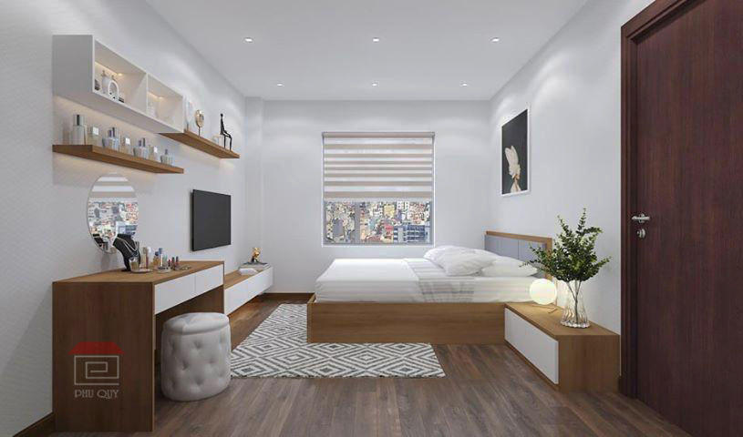 Thiết kế nội thất phòng ngủ lớn