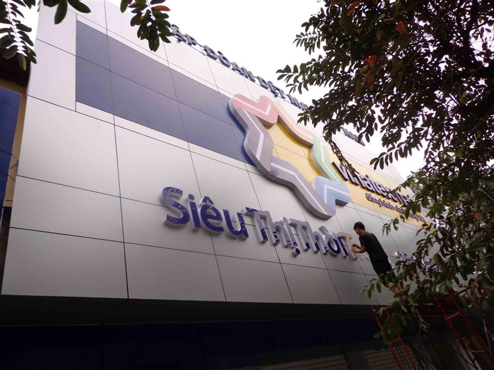 Thiết kế biển quảng cáo Siêu thị thời trang - 25 Bà Triệu