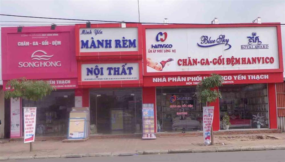 Thiết kế thi công biển quảng cáo Cửa hàng Hanvinco
