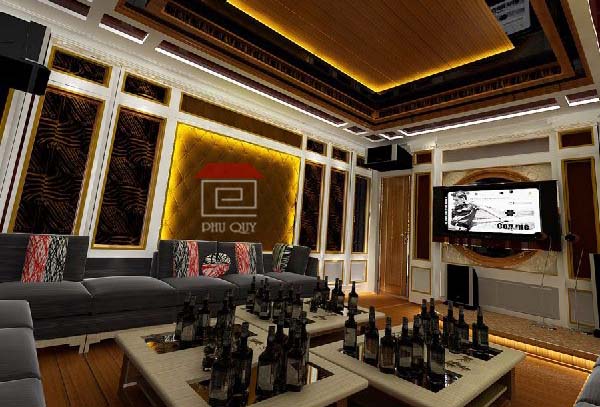 Khám phá thiết kế nội thất đẳng cấp của Karaoke Minh Hằng