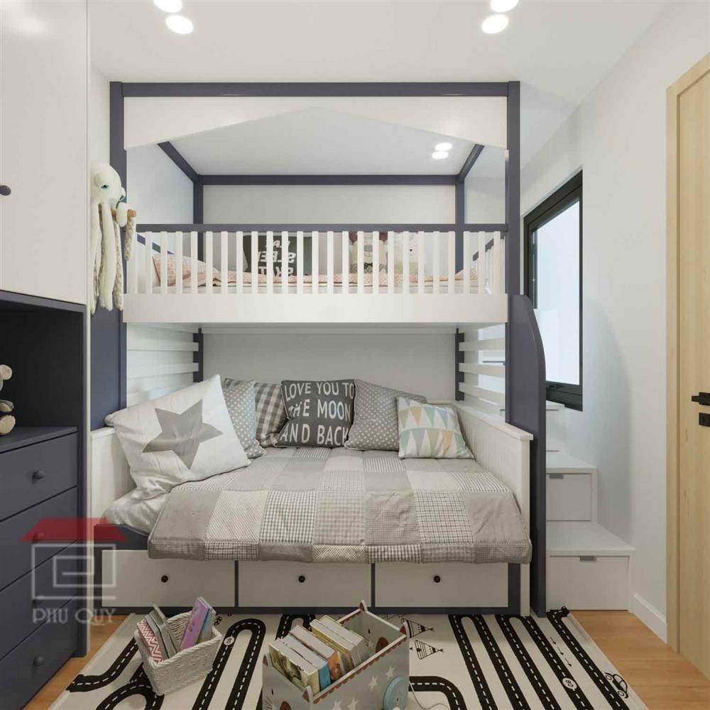 Giường tầng cho gia đình nhiều trẻ con