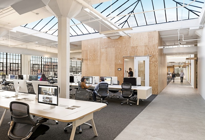 Thiết kế nội thất văn phòng tối ưu hóa không gian làm việc