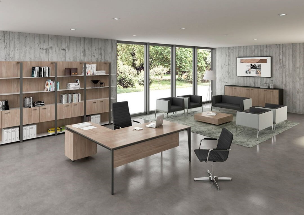 Thiết kế nội thất văn phòng tối ưu hóa không gian làm việc