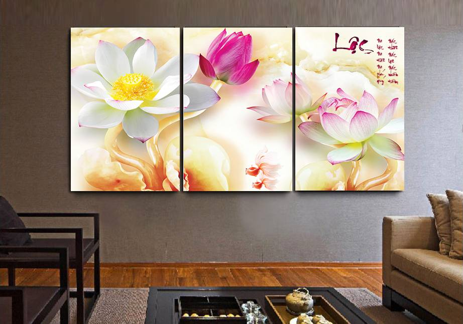 Tranh phong thuỷ hoa