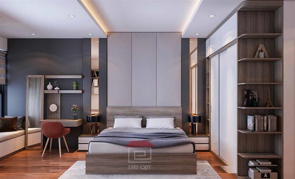 Đường nét không chỉ gọn gàng mà còn kết hợp với gam màu sang trọng