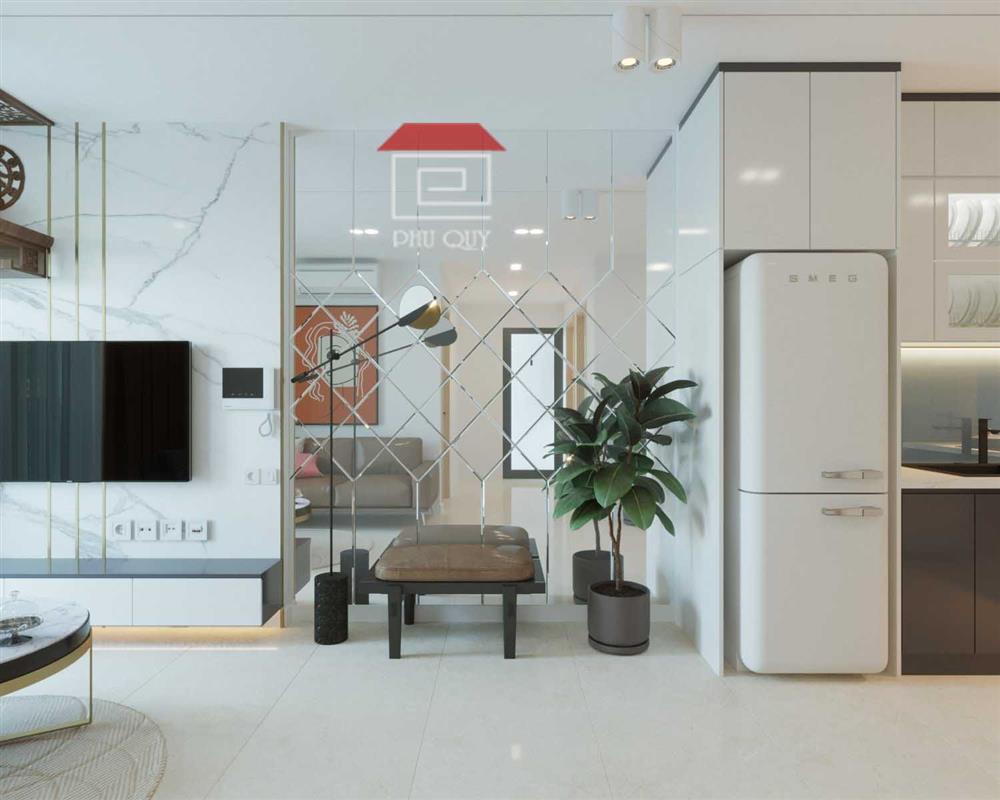 Cây xanh tạo điểm nhấn không gian trong lành, rộng rãi