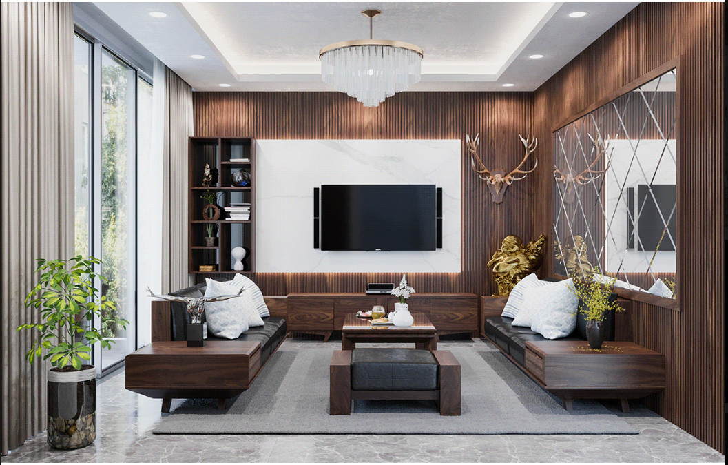 Sofa gỗ phù hợp với mọi phong cách căn hộ