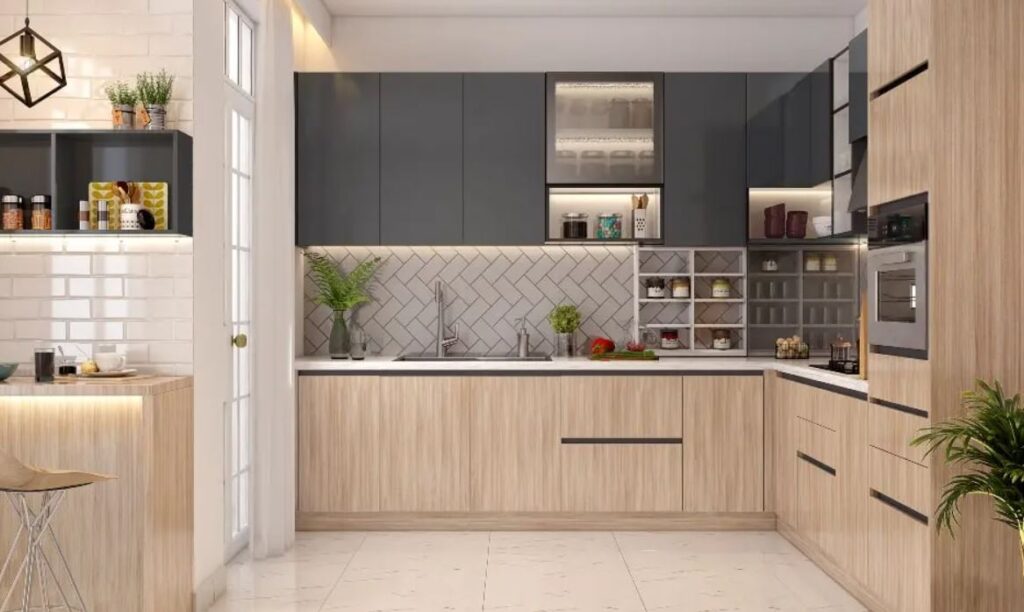 Mẫu thiết kế tủ bếp đẹp của Nội Thất Phú Quý