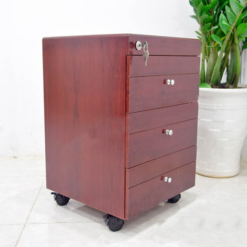 Tủ mini - Tủ thấp có khóa ngăn kéo