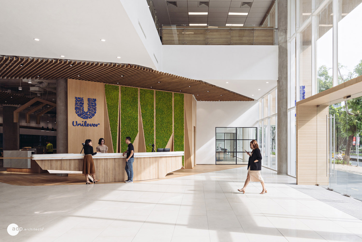 Văn phòng Unilever tại Pakistan - Xu hướng văn phòng xanh